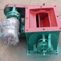 Exhaust valve rotating air lock valve